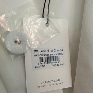NWT - Bardot Maison Split Back Blazer